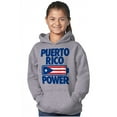 thumbnail image 4 of Puerto Rico Power PR Flag Pride Hoodie Sweatshirt Women Men Brisco Brands S, 4 of 5