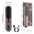 thumbnail image 3 of Styluse Wireless Hair Straightener Brush with Ceramic Technology Smart Temperature Control for Straightening and Curling Rechargeable Portable Design, 3 of 9
