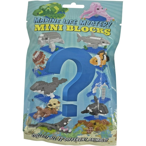 The Islander Group Collectible Marine Life Mystery Mini Building Blocks