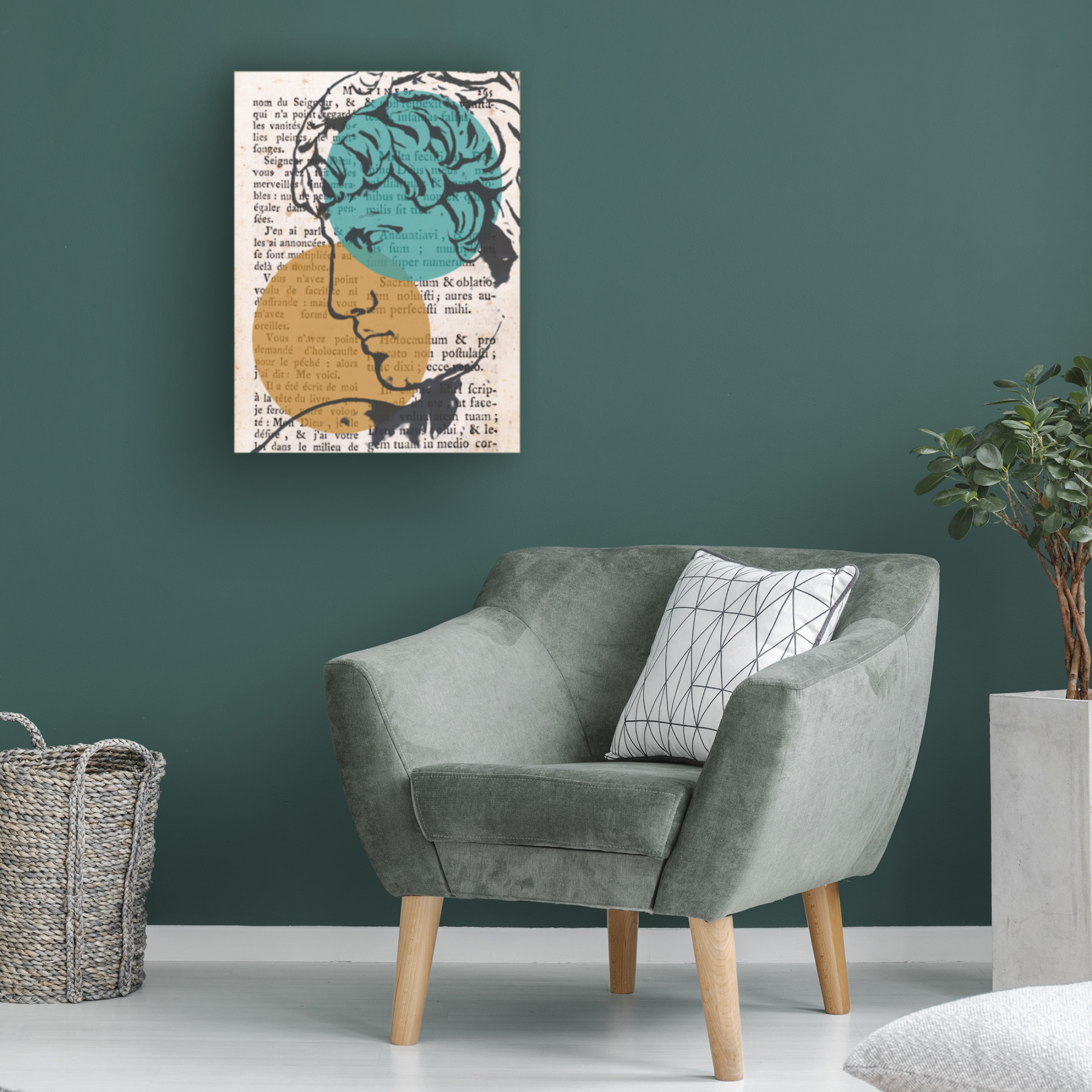 Trademark Fine Art Alonzo Saunders  Studio Classico II Canvas Wall Art