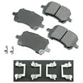 thumbnail image 2 of Akebono Pro-ACT Disc Brake Pad Set Fits select: 2004-2012 CHEVROLET MALIBU, 2006-2010 PONTIAC G6, 2 of 2
