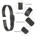 thumbnail image 6 of Uxcell Mesh Watch Band 10mm Quick Release Adjustable Strap, Black, 6 of 6