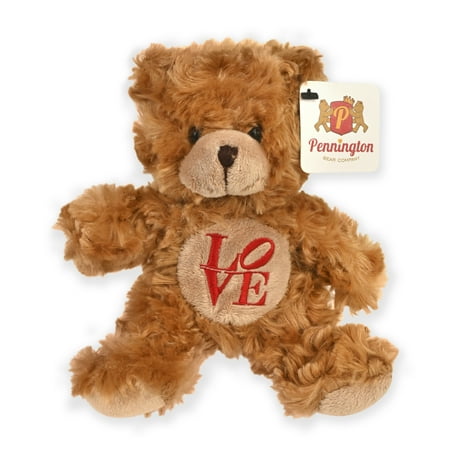 Pennington Bear Company Love Teddy Bear Plush Toy 8" inch