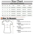 thumbnail image 3 of Prolriy Tank Tops for Women Lady's Summer Short Sleeve Striped Loose Round Neck T Shirt Womens Tops Summer Tops for Women Trendy Red S, 3 of 4