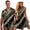Blue Plumeria Flower, variant on Couple Outfits Matching Sets Brown Pattern Womens Sleeveless Dress Beach Mini Dress and Mens Short Sleeve Shirt Comfortable Summer Beach Shirts Size M