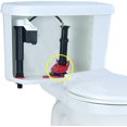 thumbnail image 3 of Korky 2003BP EasyFix Toilet Flush Valve and Flapper Repair Kit - Repairs Flush Valves and Flappers - Easy to Install - Made in USA, 3 of 5