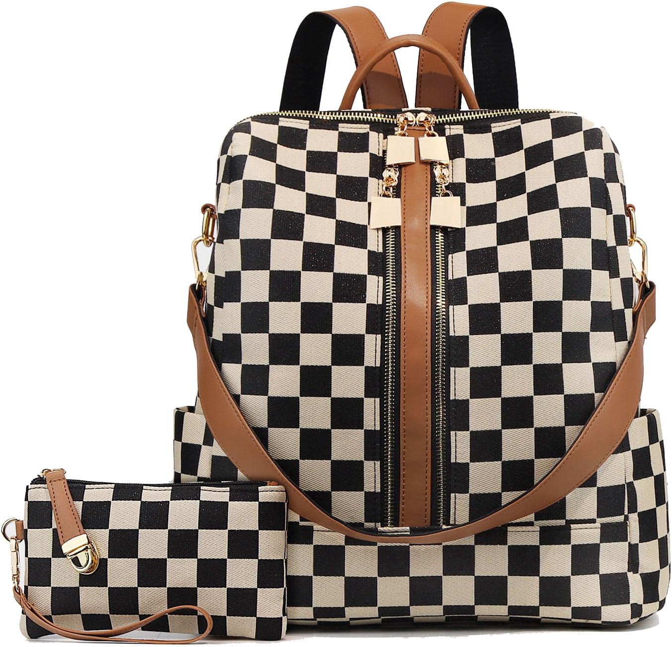 backpack usq women leather Womens Top Grain take The Emerson with you wherever you go Le Donne Leather U Zip