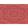 thumbnail image 1 of Ahgly Company Tapis Rectangulaire Rouge Lavable en Machine, 2 Pieds x 4 Pieds, 1 of 7