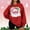 Wine#2, variant on Antqov Fleece Sweatshirts for Women, Christmas Funny Print Crewneck Pullover Long Sleeve Oversized Sweatshirt, Winter Party Stylish Comfy Casual Lightweight Tops