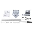 thumbnail image 4 of Modern Adjustable Hand Drill Press Bench Stand DIY Workbench Pillar Clamp Drilling Tool Base Size 8.8*5.9*0.9inch for Electric Drilling Machines Whose Collar Diameter Is From 1.4in To 1.6in, 4 of 17