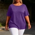thumbnail image 4 of Bixock Women's Maternity Tops Short Sleeve Maternity Shirts Crew Neck Maternity Shirts Soft Breathable Pregnant Tops Comfortable Maternity Clothings, 4 of 6