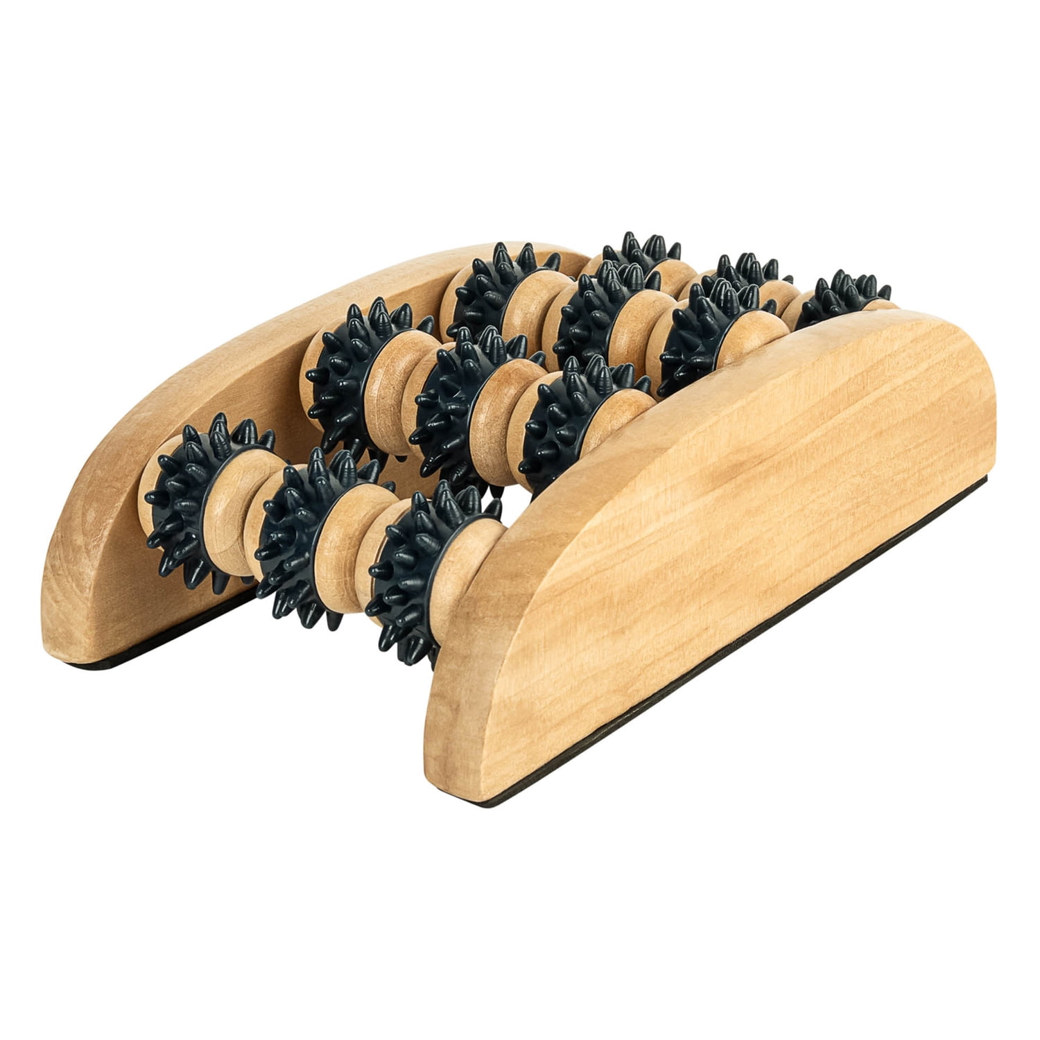 Brookstone Wooden Foot Massager, Wood, WL1169-A-BRA