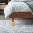 thumbnail image 3 of 2 Pcs Furniture Height Increase Blocks Bed Legs Wooden Riser Chair Table Risers, 3 of 6