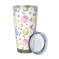 thumbnail image 2 of KLL Easter Egg3 Print 40oz Stainless Steel Insulated Car Cup with Spillproof Lid - Keep Your Drink Hot or Cold on the Go-Straw Three-piece Set, 2 of 8