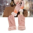 thumbnail image 4 of Gants Chauffants pour Moto, Gants Chauffants USB Imperméables Roses Température Réglable Confortables pour Ski Marche Course, 4 of 8