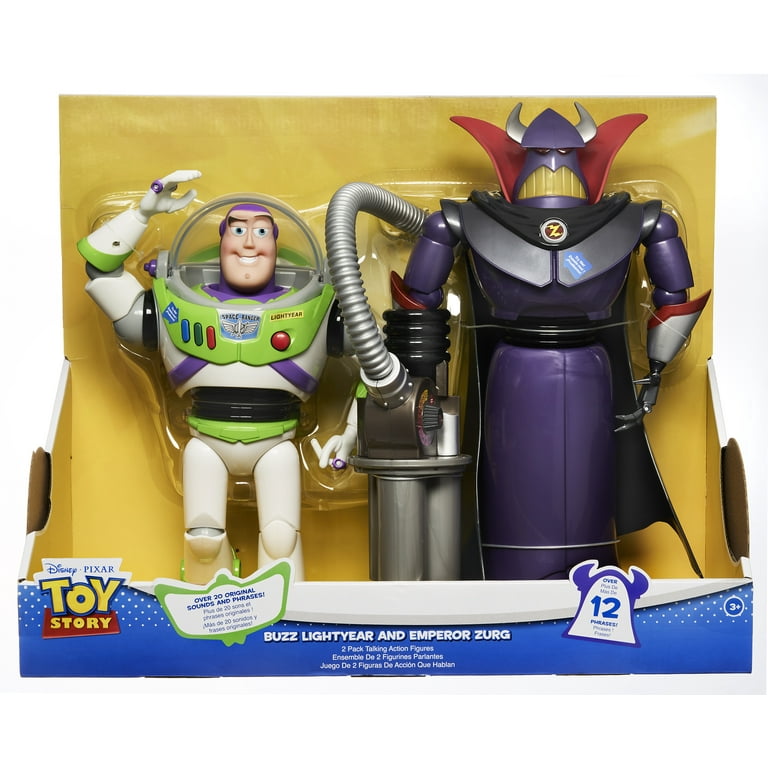 DISNEY TOY STORY MOVIE ACTION FIGURES ZURG WOODY BUZZ REX ALIEN