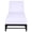 Black/White, variant on Safavieh Callan Steel Outdoor Lounge Chairs, Tan/White