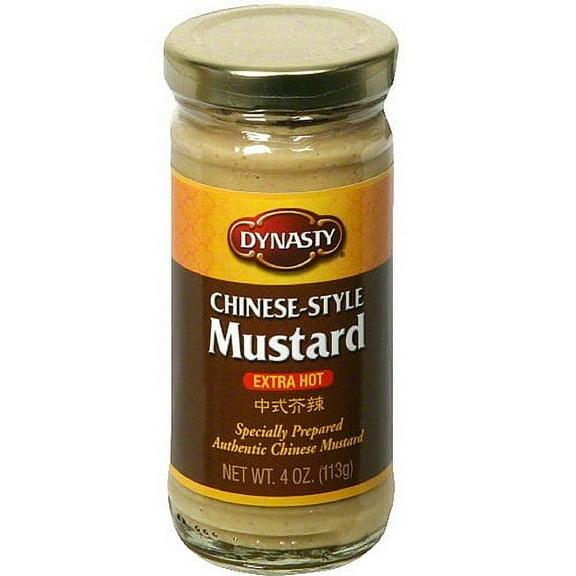 Dynasty Chinese Style Extra Hot Mustard, 4 oz (Pack of 12)