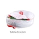 thumbnail image 3 of Kearding Bolsa de almacenamiento de guirnaldas práctica y sin polvo para facilitar el transporte Bolsa de almacenamiento de guirnaldas Kits de decoración para fiestas Blanco 30 pulgadas, 3 of 6
