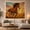 Chestnut Runner, variant on Dynamic Galloping Horse with Slightly Right Oriented Appear, Mystical Fantasy for Space Lovers, Galaxy Room Decor, Housewarming Gift, Tapestry Wall Hanging for Bedroom and Dorm