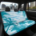 thumbnail image 7 of CHAQLIN Palm Tree Stripe Full Wrap Rear Seat Cushion Covers for Automotive Car Interior, Non-Slip Rear Seats Protectors Elastic Edge Rear Bench Seat Covers, 7 of 7