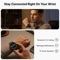 thumbnail image 4 of Smart Watch for Men Women, 1.32'' AMOLED Screen Activity Tracker with Answer/ Calls, JL7074 chip, 100+ Sports, Steps/Calorie, 2.5D UI, IP68 Waterproof, lightweight, Smartwatch for Android iOS, Gift, 4 of 9