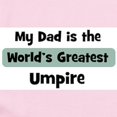 thumbnail image 2 of CafePress - Worlds Greatest Umpire Infant Bodysuit - Baby Light Bodysuit, Size Newborn - 24 Months, 2 of 4