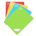 thumbnail image 1 of Kitchen plastic cutting board can be bended, classified, thin cut, multi-function, 1 of 6