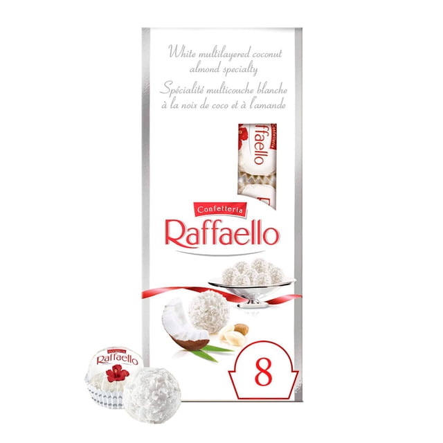 CONFETTERIA RAFFAELLO, 8 Count, 80g