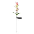 thumbnail image 2 of Artificial Callas Solar Garden Stake Lights Multicolor Changing Outdoor Lawns Flower Landscapes Decorative Pathways Lamp, 2 of 6