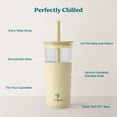 thumbnail image 3 of Vaso de vidrio con aislamiento al vacío REDUCE Aspen, 590 ml, vainilla francesa, 3 of 7