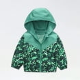 thumbnail image 2 of breaise Toddler Baby Boys Girls Hooded Jacket Windbreaker Lightweight Dinosaur Print Coat Autumn Long Sleeve Windproof Outwear, 2 of 4