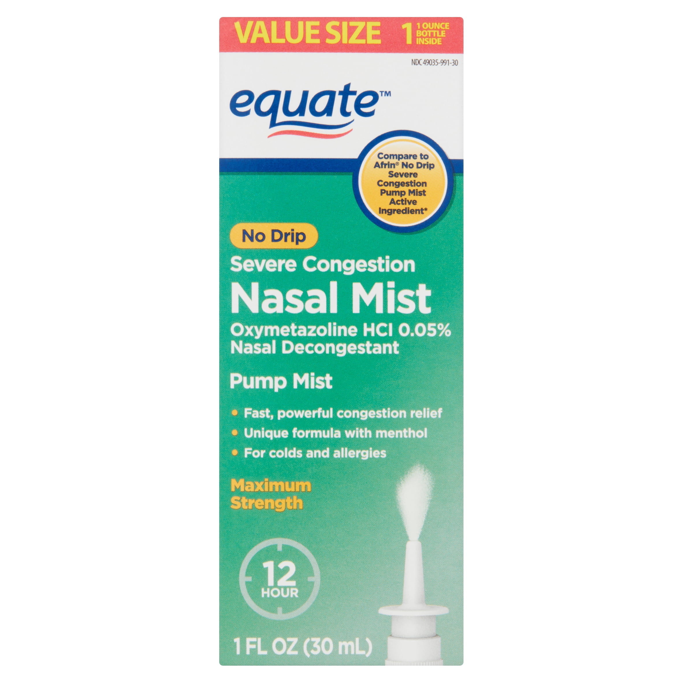 green nasal spray