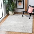 thumbnail image 2 of SAFAVIEH Tulum Emmett Distressed Geometric Area Rug, 6'7" x 8'7", Ivory/Grey, 2 of 7