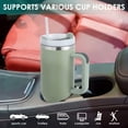 thumbnail image 6 of Ochapa 40 oz Tumbler with Handle and Straw, Travel Mug for Car, 2-in-1 Lid Stainless Steel Tumblers, 6 of 8