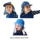 thumbnail image 3 of Sombrero para el sol Qarigey Sombreros de natación de verano delfín azul, 3 of 6