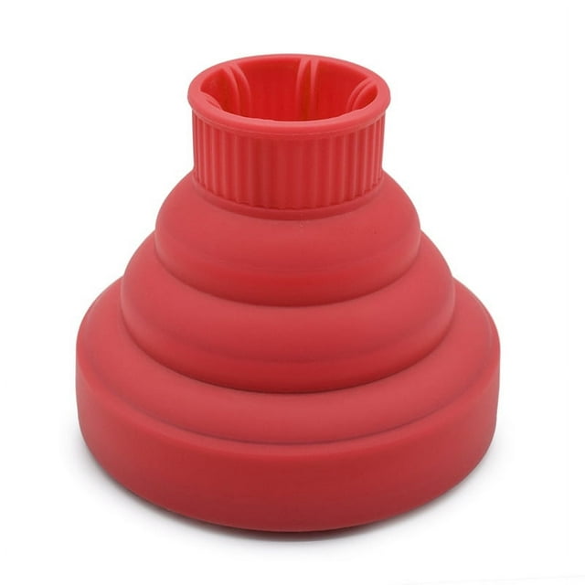 Hair Dryer Diffuser Attachment Silicone Lightweight Foldable Portable Blower Diffuser for Home Salon