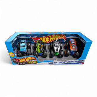 Hot Wheels 2026 Monster Trucks Set of 4-Pack 1:64 Scale Back To