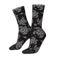 thumbnail image 1 of Lsque Turtle Printed Men's Crew Socks, Soft Durable Breathable Moisture-Wicking with Odor Control Cotton socks, 1 of 6