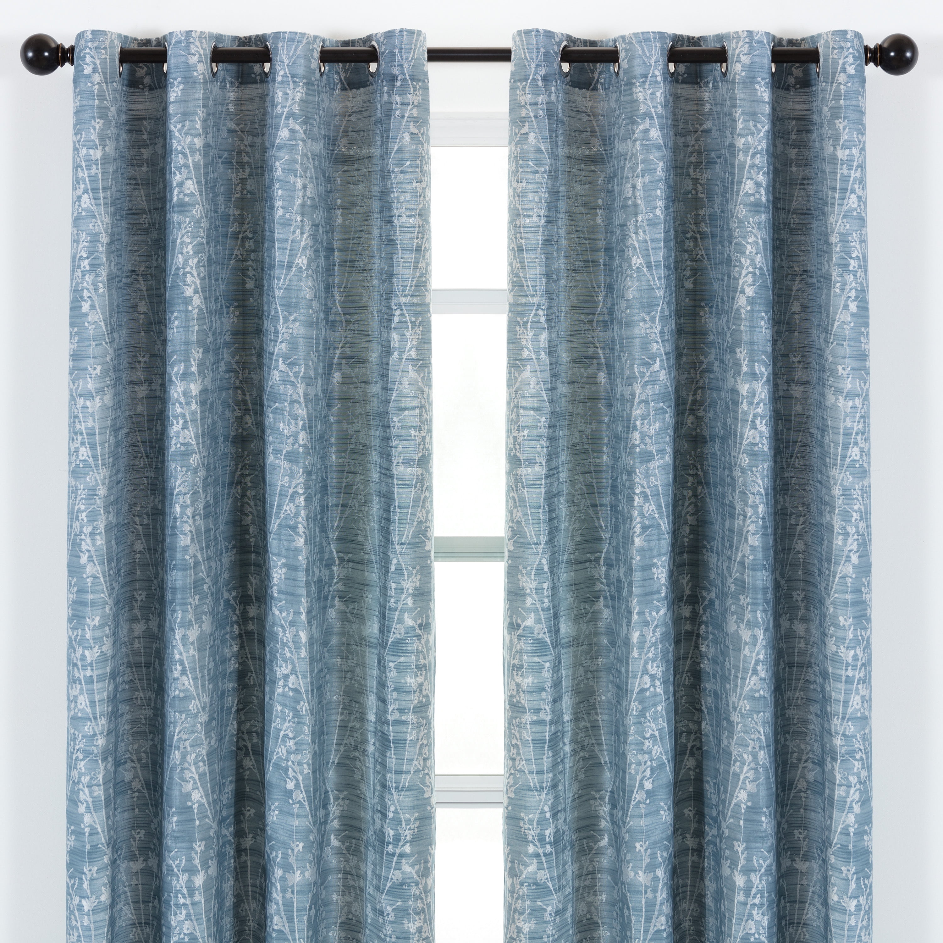 threshold curtains teal