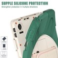 thumbnail image 3 of For Lenovo Tab 10.1 inch 2025 TB311FU/TB311XU Case, 360 Hand Strap, Shoulder Strap, Kickstand, Rugged Drop Protection, Emerald Green, 3 of 6