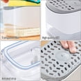 thumbnail image 4 of Liquid Soap Dispenser with Sponge Holder 2 in 1 Refillable Dish Soap Dispenser for Hand Pump Kitchen 350ML, 4 of 5
