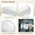 thumbnail image 4 of 6 PCS Ceramic Ramekin Baking Pans, 4.5 x 1.4 in Shallow Round Ramekin Dish, Individual Pie Dish, Mini Pie Plate for Kitchen Restaurant, 4 of 6