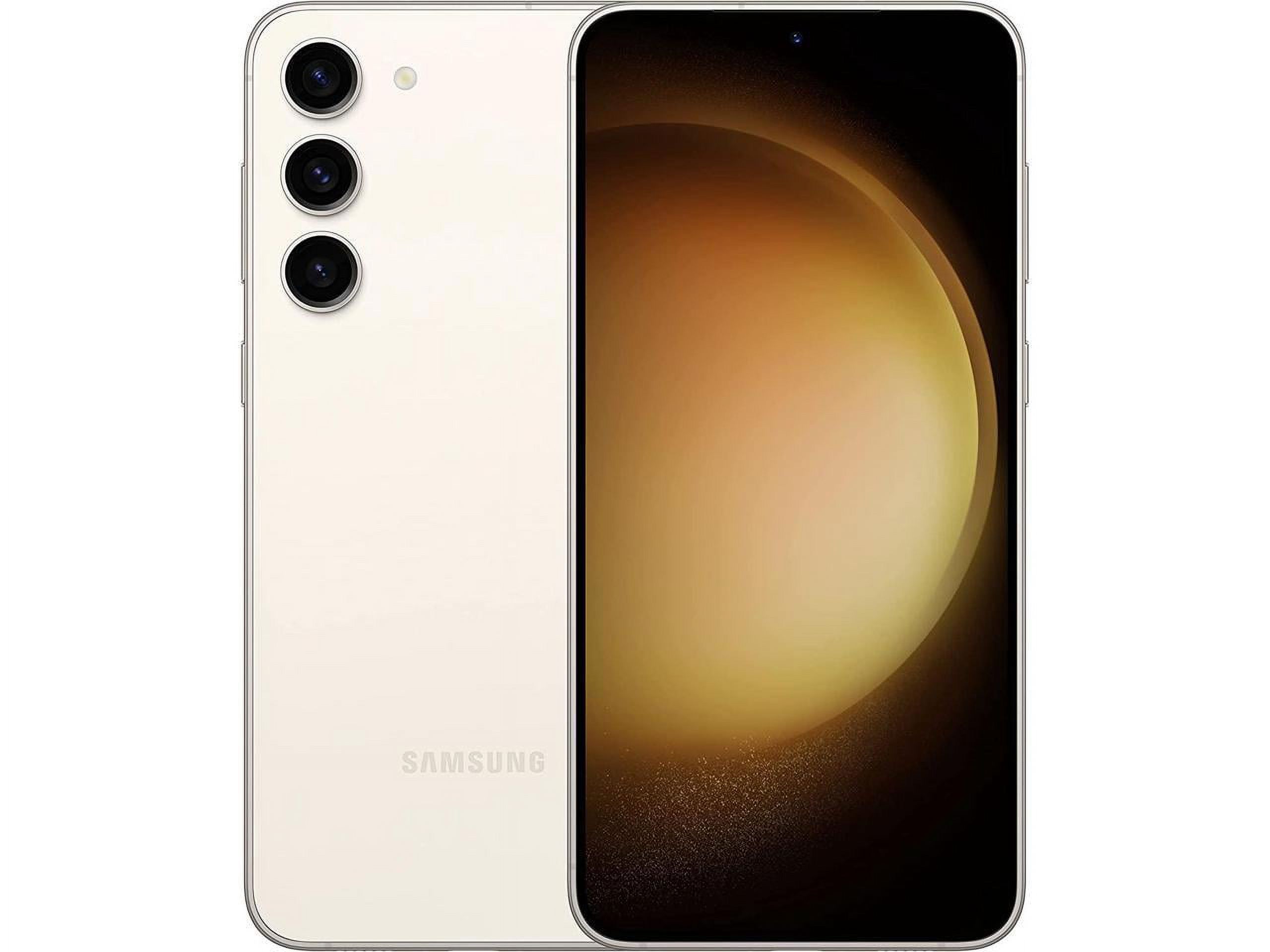 No Plan-Unlocked Device Samsung Galaxy S23 Cell Phone 128GB 8GB RAM Cream