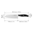 thumbnail image 2 of J.A. Henckels International Definition 7" Hollow Edge Santoku Knife, 2 of 2