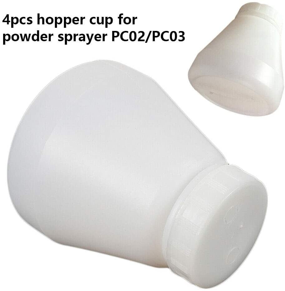 4X Bottle Hopper Cup Fit Powder Coating System Spray/Paint PC02/PC03 Fast Ship 