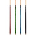 thumbnail image 2 of Set of 4 Aska L3 Pool Cue Sticks, 58", 13mm Tip, Hard Rock Canadian Maple Shaft, Wrapless, L3S4, 2 of 6