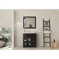 thumbnail image 2 of Laviva Nova 32" Contemporary Wood Cabinet with Ceramic Countertop in Brown, 2 of 5