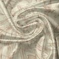thumbnail image 5 of Ambesonne Beige Valance Pack of 2, Retro Art Nouveau, 42"X12", Beige Redwood, 5 of 5