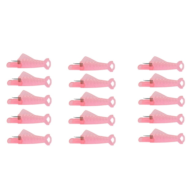 Harpily Home Decor 15Pcs Fish Shape Needle Threaders Plastic Needle Threader for Hand Sewing Diy Needle Threader Hand Machine Sewing Tool for Sewing Crafting One Size Multi-Color